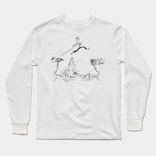 Risky jump Long Sleeve T-Shirt